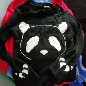 Hot topic panda sweater